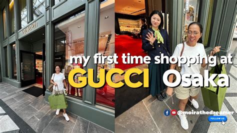 gucci store in osaka.